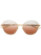 Dita Eyewear Nightbird Dual Frame Sunglasses - Gold