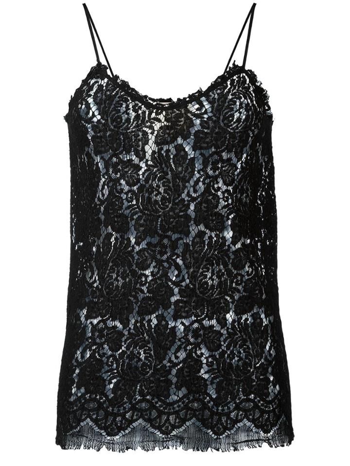Erika Cavallini Lace Top - Black