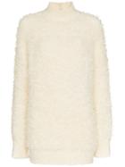 Marni Virgin Wool High Neck Sweater - White