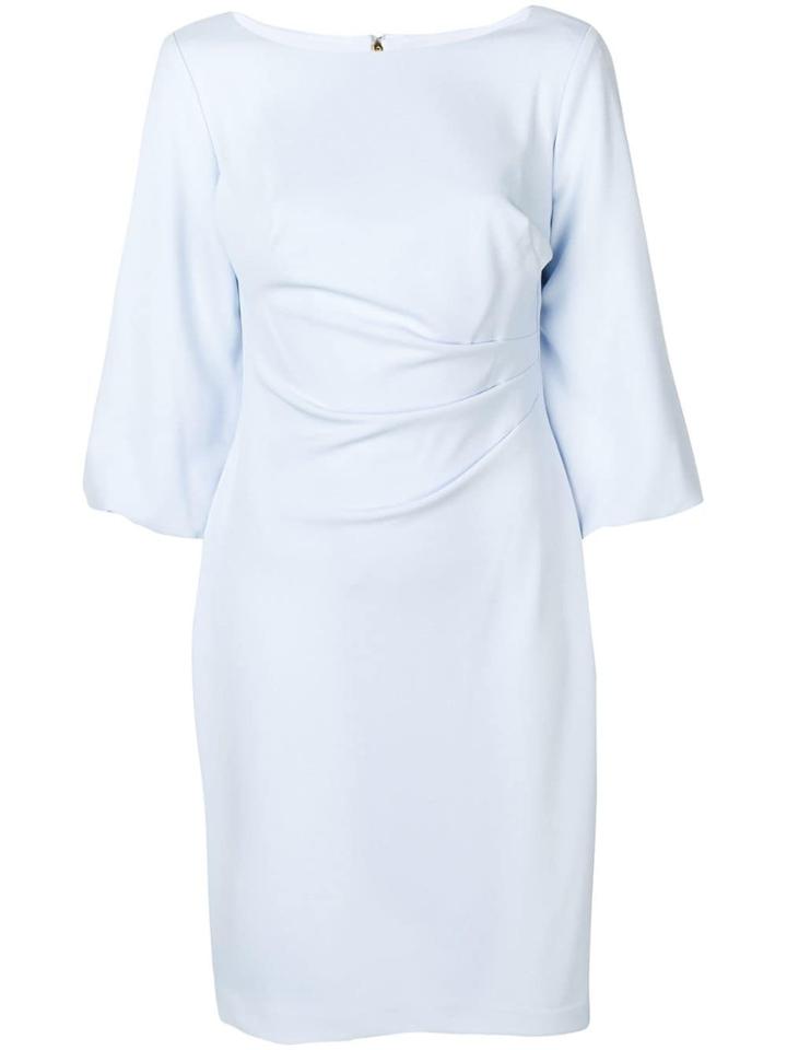 Lauren Ralph Lauren Fitted Midi Dress - Blue