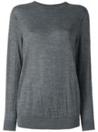 Sofie D'hoore 'meg' Fine Knit Jumper, Women's, Size: 40, Grey, Wool