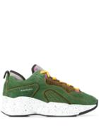 Acne Studios Rockaway Contrast Sneakers - Green