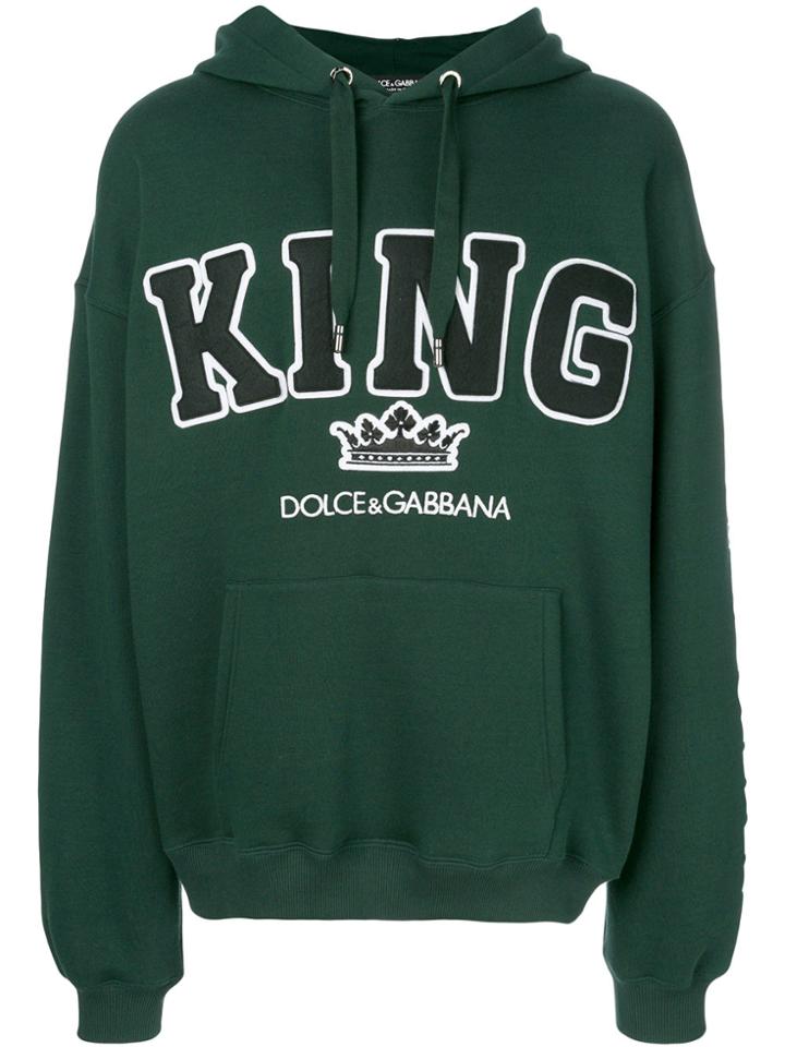 Dolce & Gabbana King Hoodie - Green