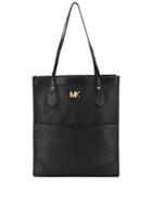 Michael Michael Kors Logo Plaque Tote Bag - Black