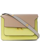 Marni Trunk Mini Shoulder Bag - Yellow