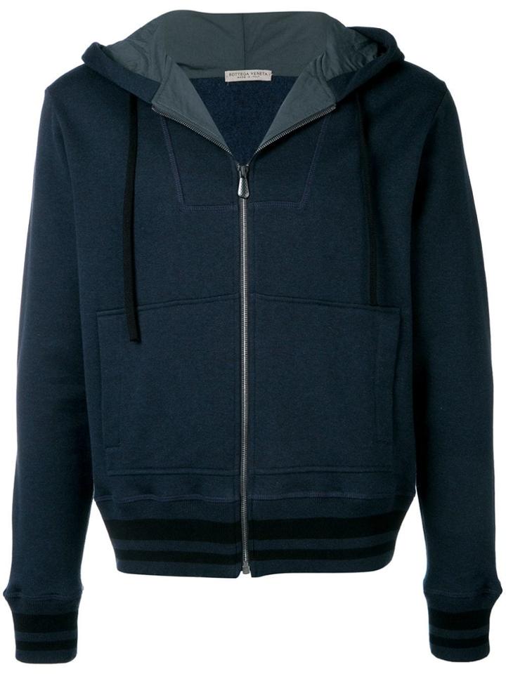 Bottega Veneta Classic Zip Hoodie - Blue