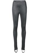 Robert Rodriguez Metallic Effect Leggings