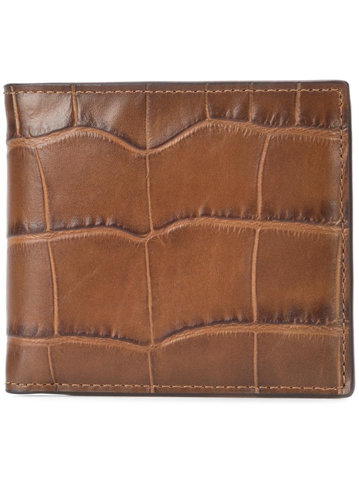 Coach Double Billfold Wallet - Brown