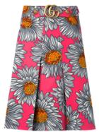 Gucci Daisy Print Skirt - Multicolour
