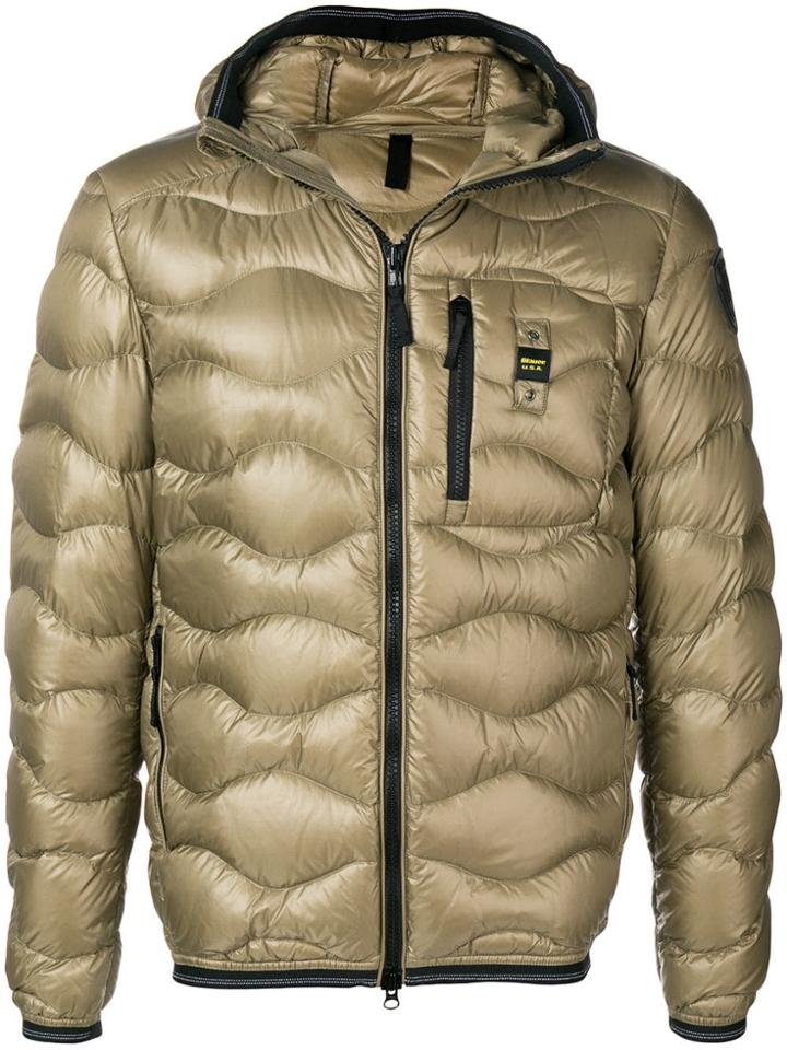 Blauer Short Padded Jacket - Green