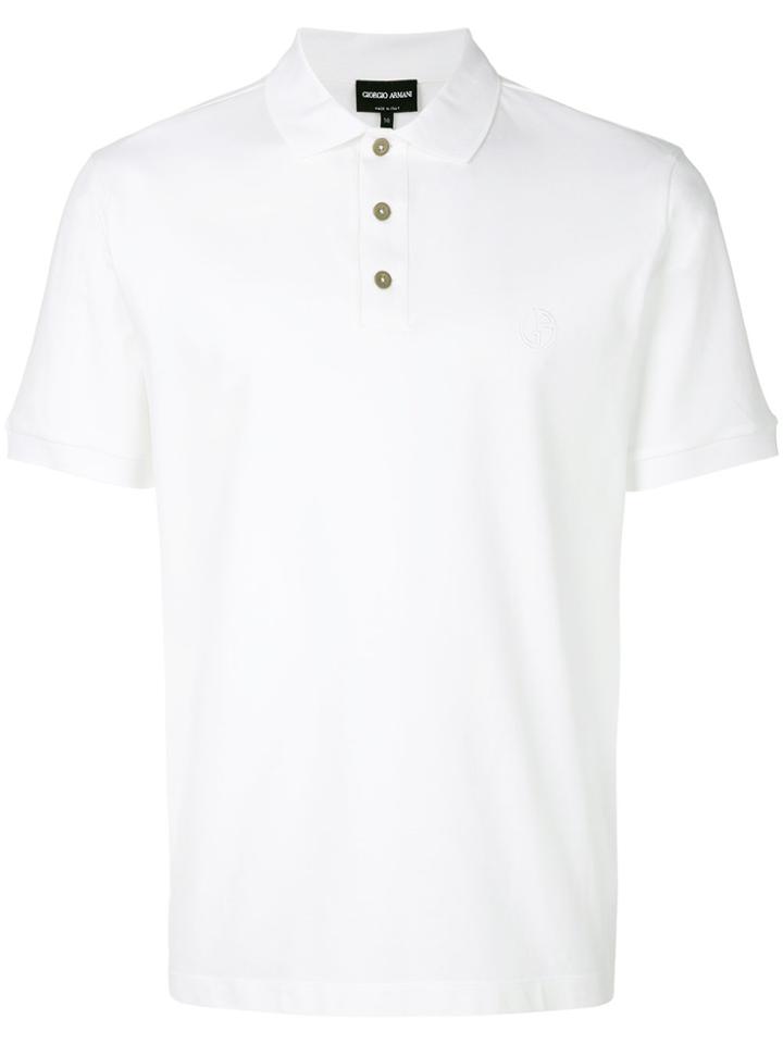 Kent & Curwen Logo Patch Polo Shirt - Red