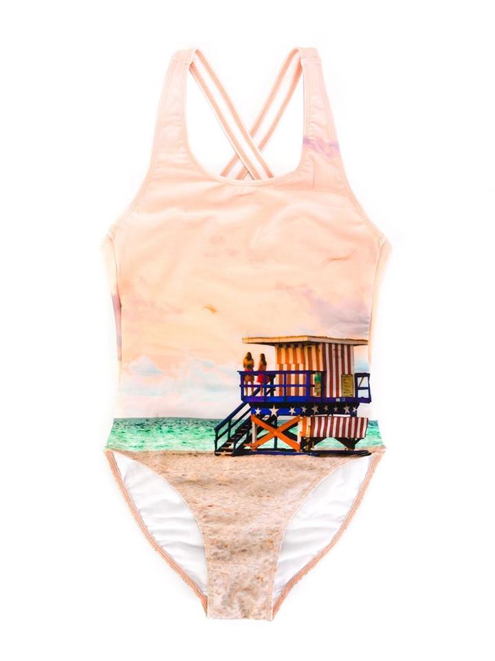 Finger In The Nose Olivia Coastguard Swimsuit, Girl's, Size: 12 Yrs