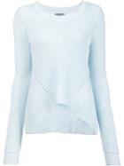 Maiyet Crew Neck Jumper, Women's, Size: Small, Blue, Cotton