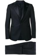 Tagliatore Two Piece Smoking Tuxedo - Blue