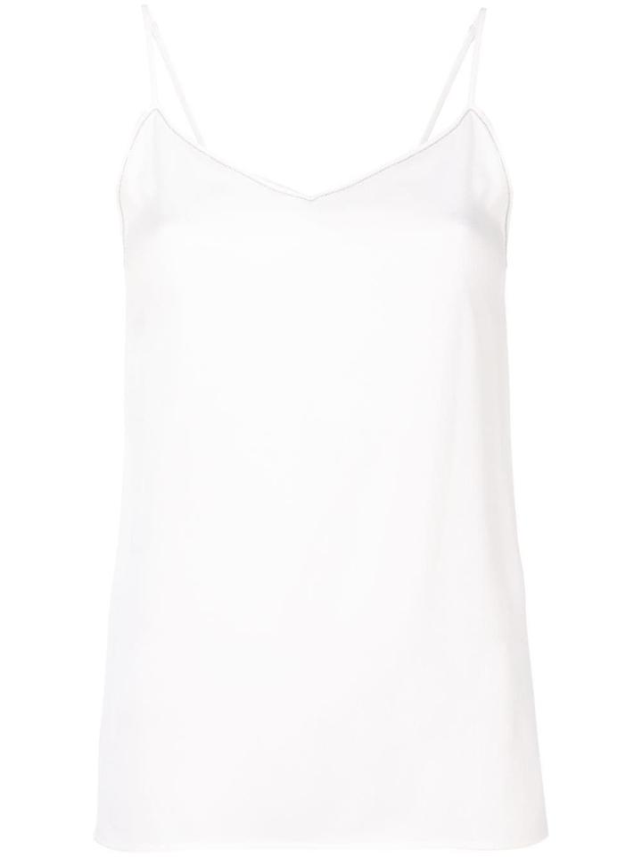 Fabiana Filippi Plain Cami Top - White
