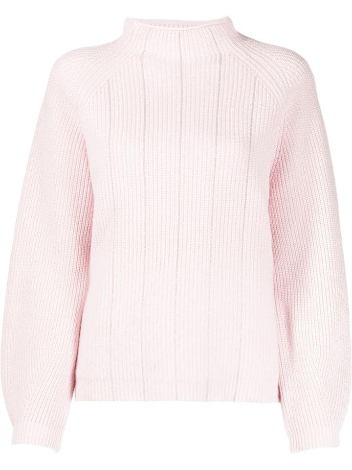 Peserico Ribbed Knit Jumper - Pink