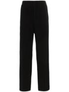 Our Legacy Loose Fit Wool-blend Trousers - Black