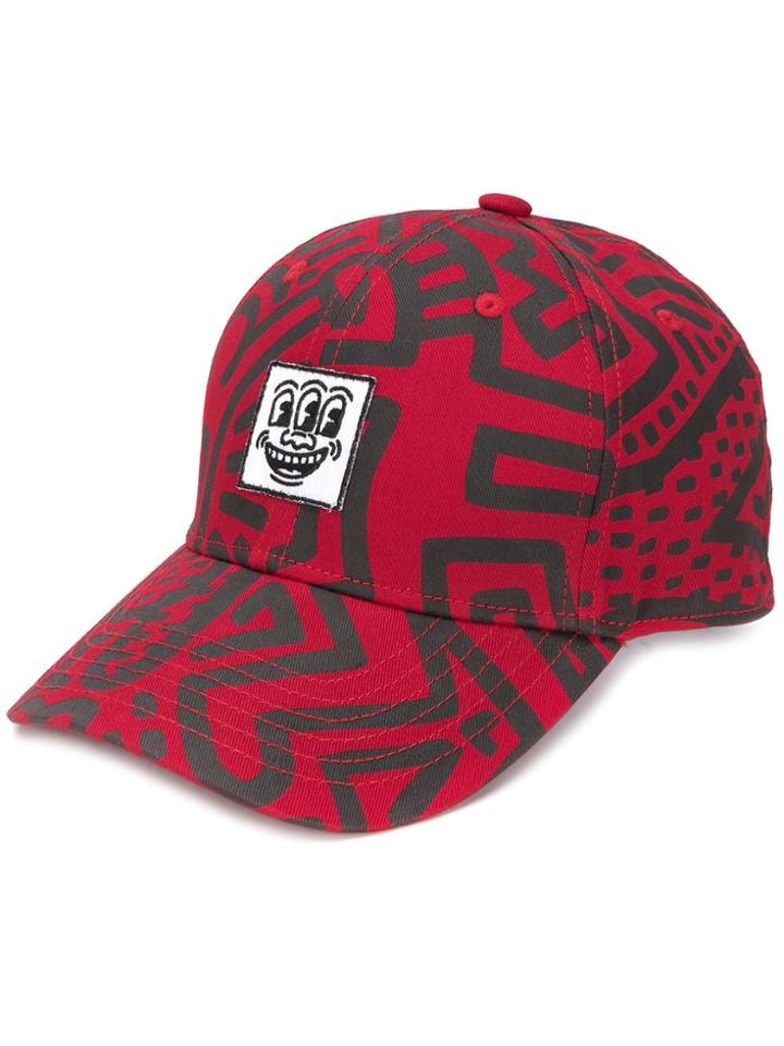 Études X Keith Haring Printed Cap - Red