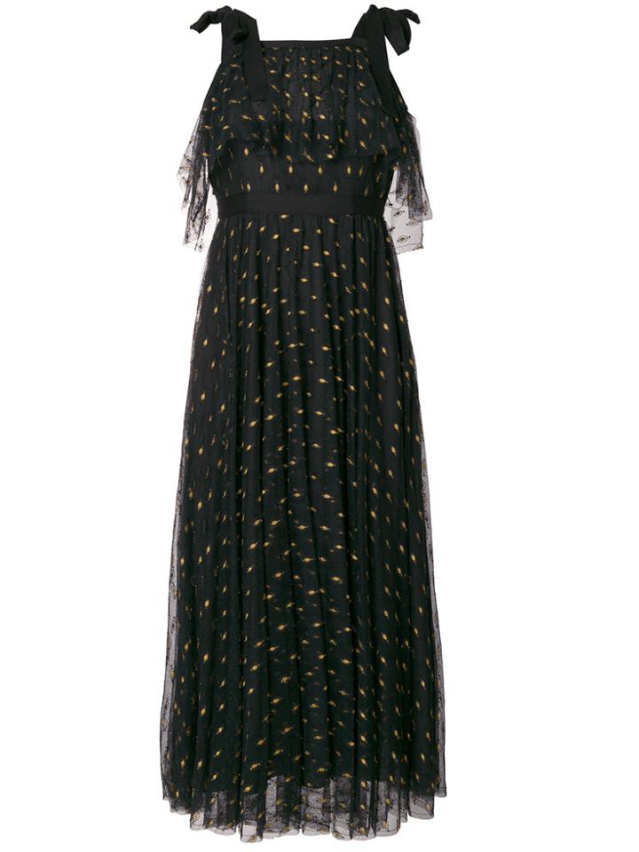 Philosophy Di Lorenzo Serafini Layered Bow Tie Dress - Black