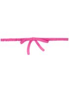 No21 Bow Detail Belt - Pink