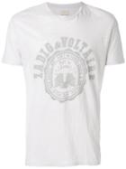 Zadig & Voltaire Logo Print T-shirt - Grey