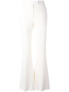 Alexander Mcqueen Tailored Flared Trousers - Nude & Neutrals