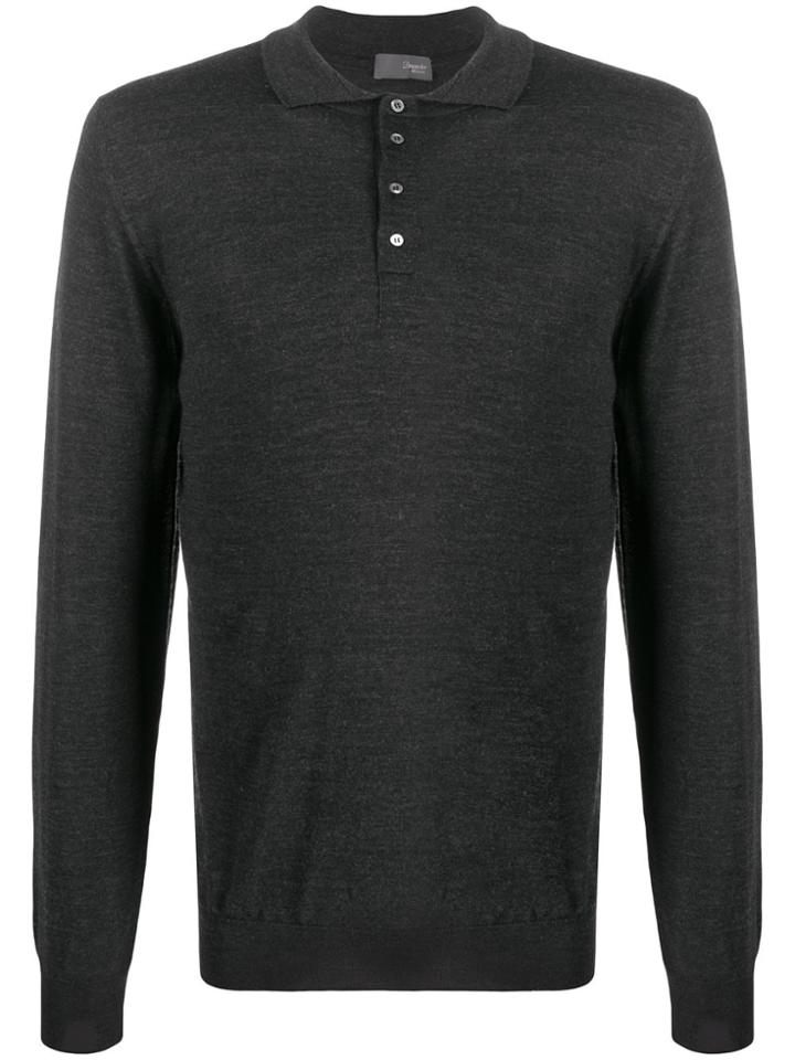 Drumohr Drumohr D0d145085 680 Grigio Natural (vegetable)->cotton -