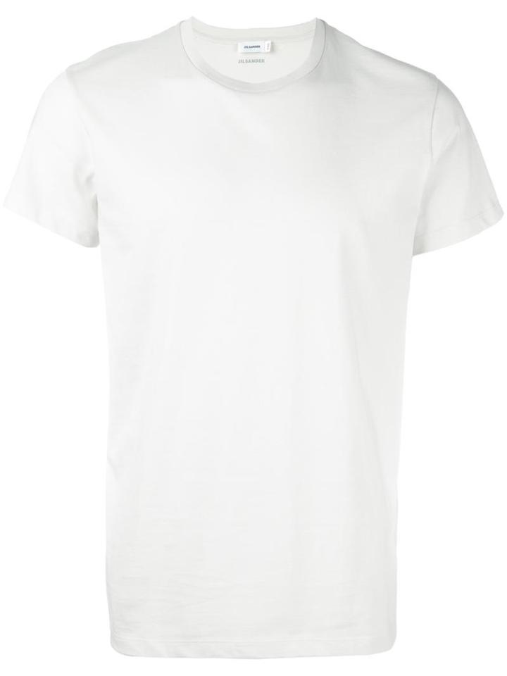 Jil Sander Classic T-shirt, Men's, Size: Large, Nude/neutrals, Cotton