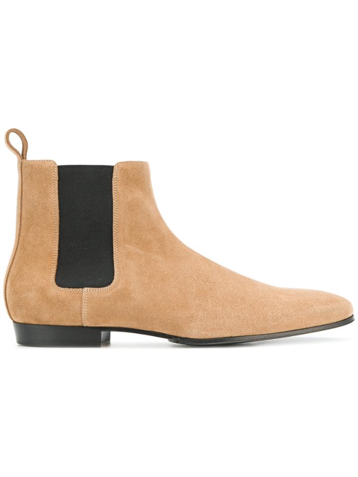 Balmain Classic Chelsea Boots - Brown