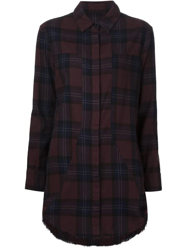 Rta Genevieve Shirt, Women's, Size: M, Red, Cotton