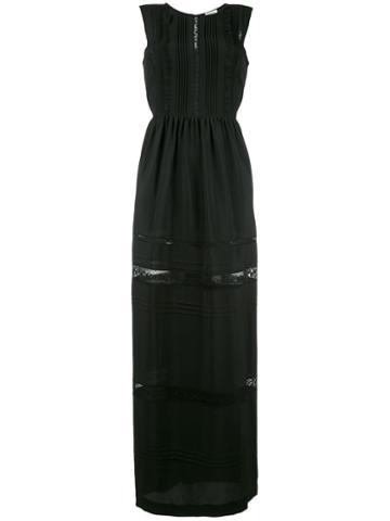 P.a.r.o.s.h. Anja Dress, Women's, Black, Acetate/silk