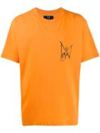 Mjb Marc Jacques Burton Logo Print T-shirt - Orange