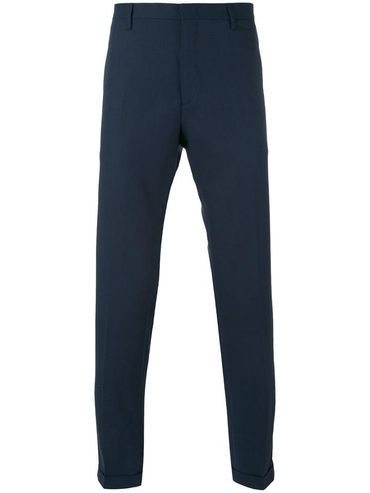 Paul Smith - Classic Chinos - Men - Wool - 32, Blue, Wool