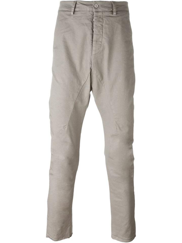 Poème Bohémien Stitch Detail Tapered Trousers