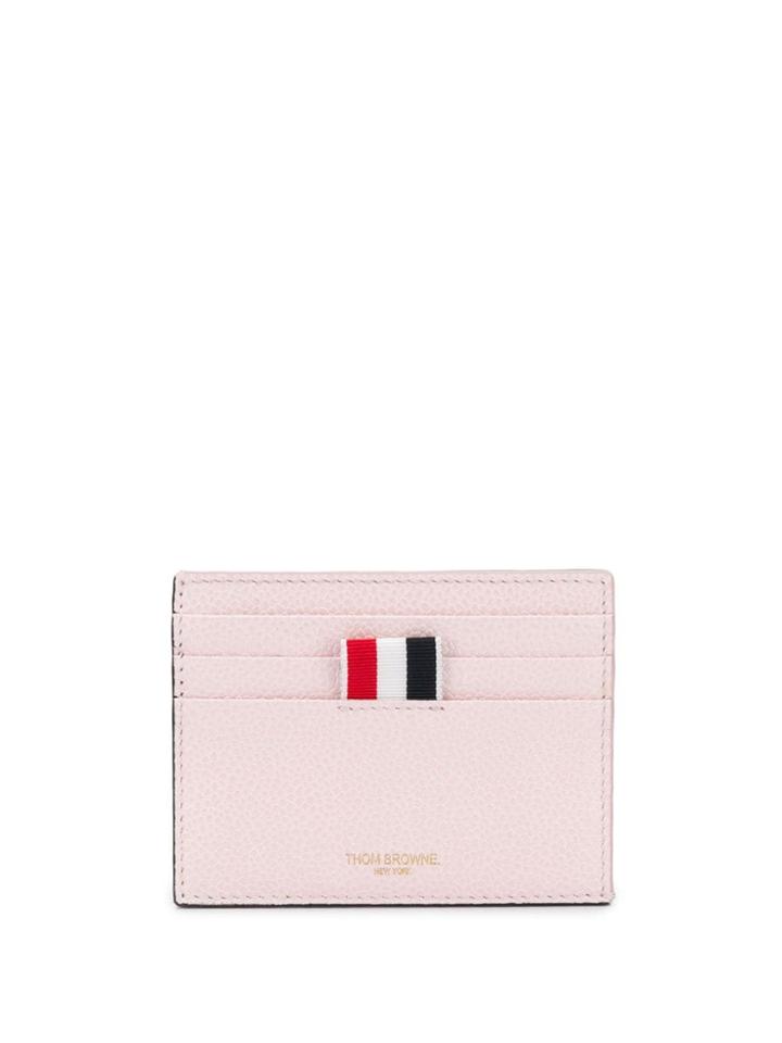 Thom Browne Bicolor Double Sided Card Holder - Green