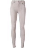 J Brand - Skinny Pants - Women - Cotton/spandex/elastane/tencel - 25, Brown, Cotton/spandex/elastane/tencel