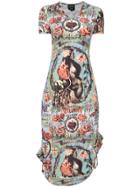Jean Paul Gaultier Vintage Printed Dress - Multicolour