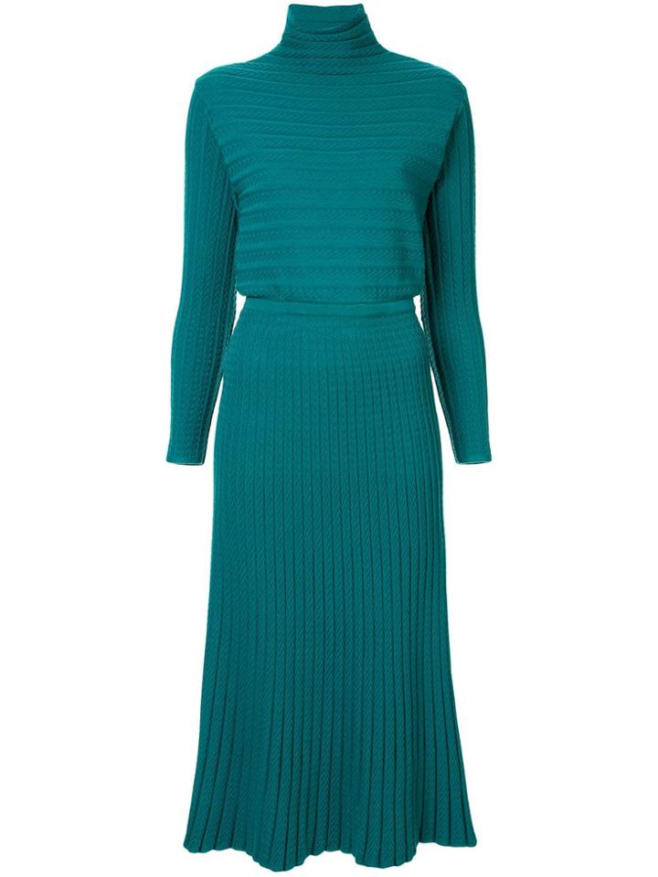 Molli Laurence Knit Midi Dress - Emerald