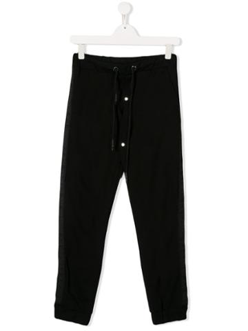 Iceberg Kids Teen Plain Track Trousers - Black