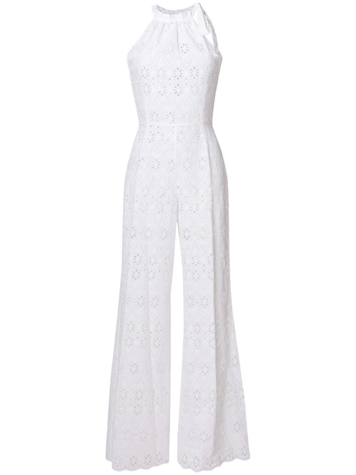 Daizy Shely Broderie Anglaise Jumpsuit - White