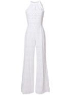 Daizy Shely Broderie Anglaise Jumpsuit - White