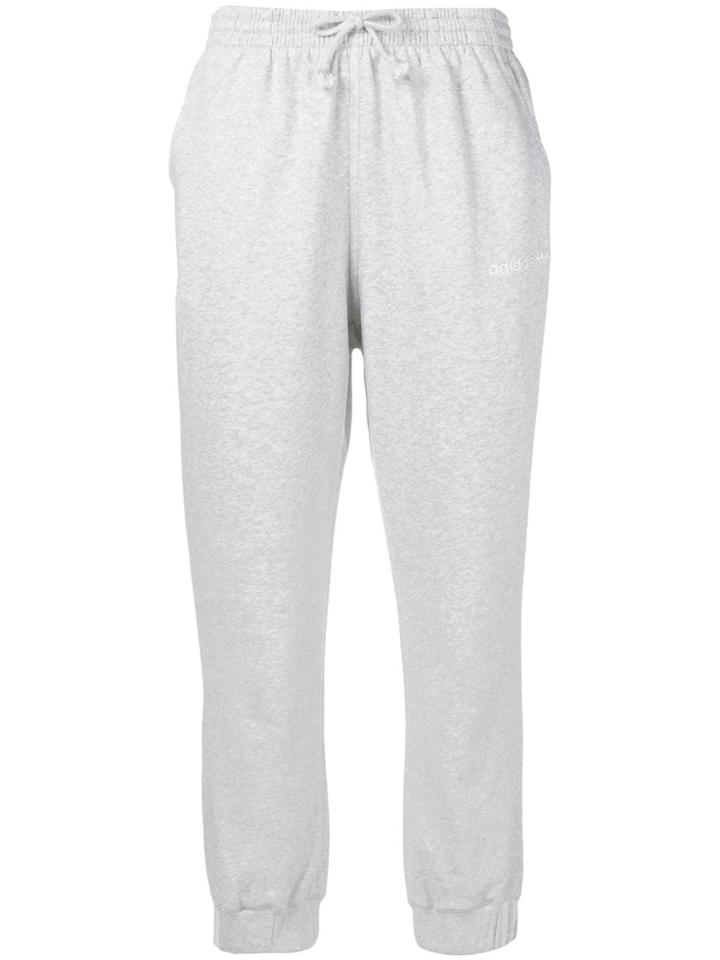 Adidas Straight Leg Trousers - Grey