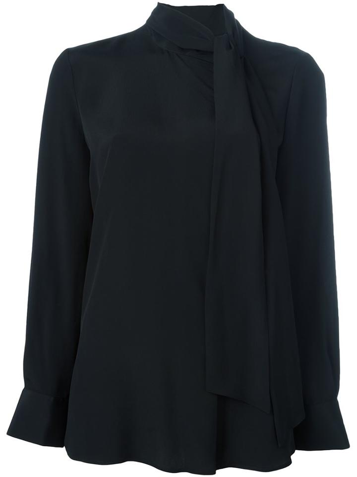Boutique Moschino Tie Neck Blouse