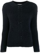 Chinti & Parker Ribbed Knit Sweater - Blue