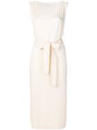 Sonia Rykiel Belted Midi Dress - White