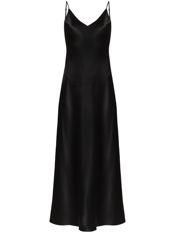 Joseph Silk Midi Dress - Black