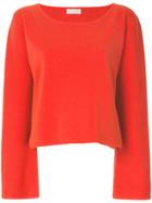 Ballsey Round Neck Jumper - Red