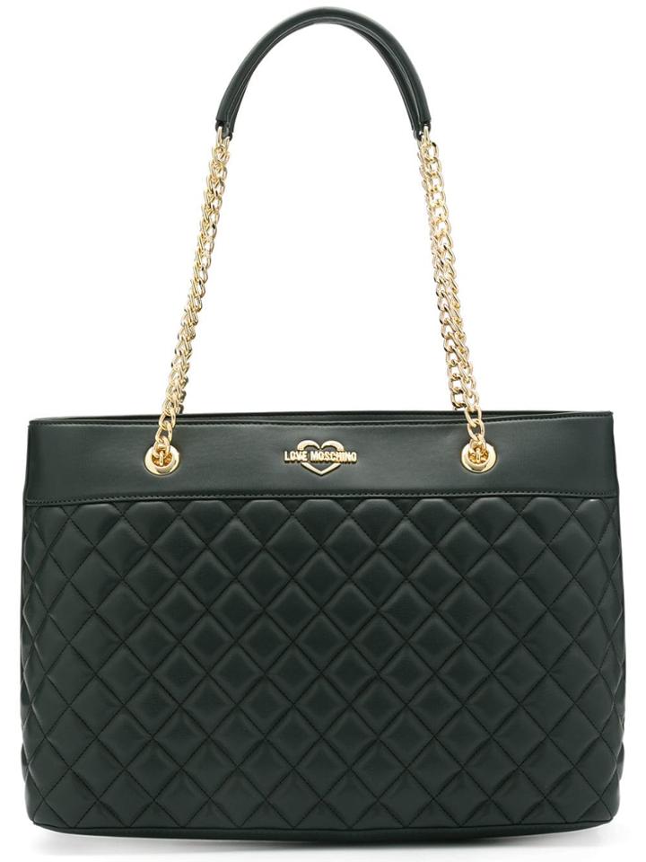 Love Moschino Love Moschino Jc4204pp06ka0 850 Verde Leather/fur/exotic