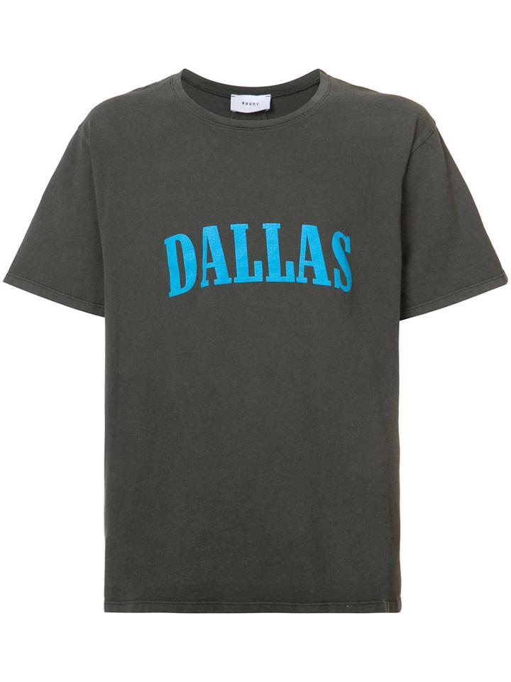 Rhude - Dallas T-shirt - Men - Cotton - M, Black, Cotton