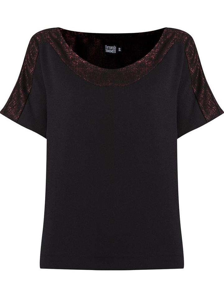 Fernanda Yamamoto Panel Detailed Shortsleeved Blouse